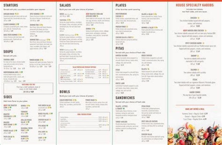 Zoes Kitchen Menu and Prices - SarkariResult